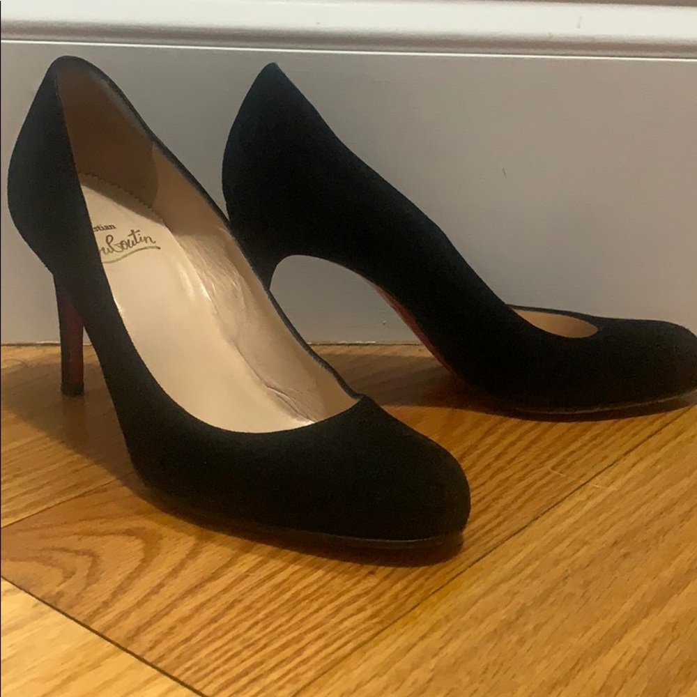 Christian Louboutin Suede Pumps
